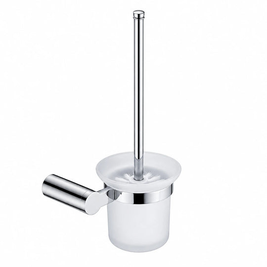 Chrome Toilet Brush Holder — wall-mounted SUS304 stainless steel bathroom hardware | SANIKB