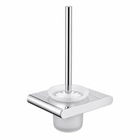 Square Chrome Toilet Brush Holder