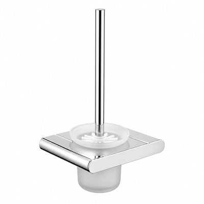 Chrome Toilet Brush Holder — wall-mounted SUS304 stainless steel bathroom hardware | SANIKB