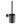 Chrome Toilet Brush Holder — wall-mounted SUS304 stainless steel bathroom hardware | SANIKB