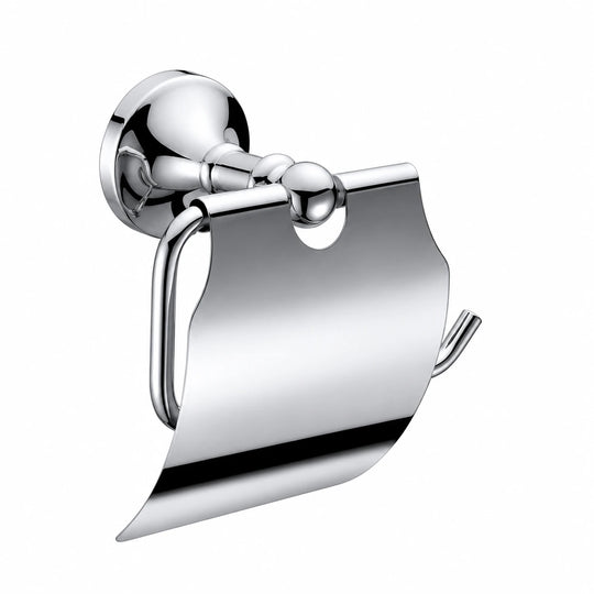 Chrome Toilet Paper Holder — wall-mounted SUS304 stainless steel bathroom hardware | SANIKB