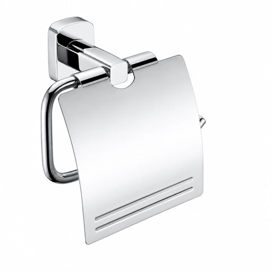 Chrome Toilet Paper Holder — wall-mounted SUS304 stainless steel bathroom hardware | SANIKB