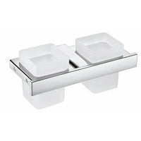 Modern Chrome Tumbler Holder