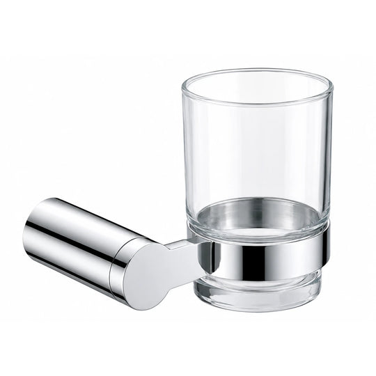 Chrome Tumbler Holder — wall-mounted SUS304 stainless steel bathroom hardware | SANIKB