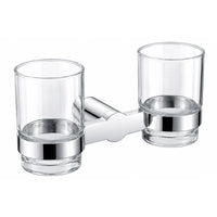 Wall-Mounted Chrome Tumbler Holder