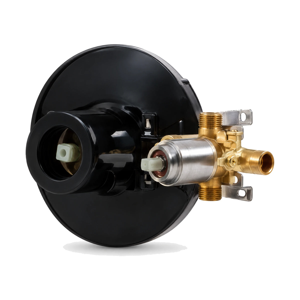 In-wall rough-in valve for Prism Cut Concealed Shower System with Square Handheld — SANIKB SP1005 21 43 1