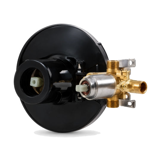 In-wall rough-in valve for Prism Cut Concealed Shower System with Square Handheld — SANIKB SP1005 21 43 1