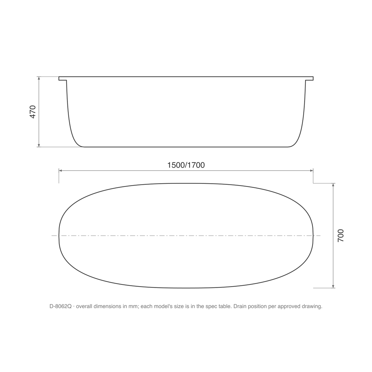 SANIKB D-8062Q dimension drawing