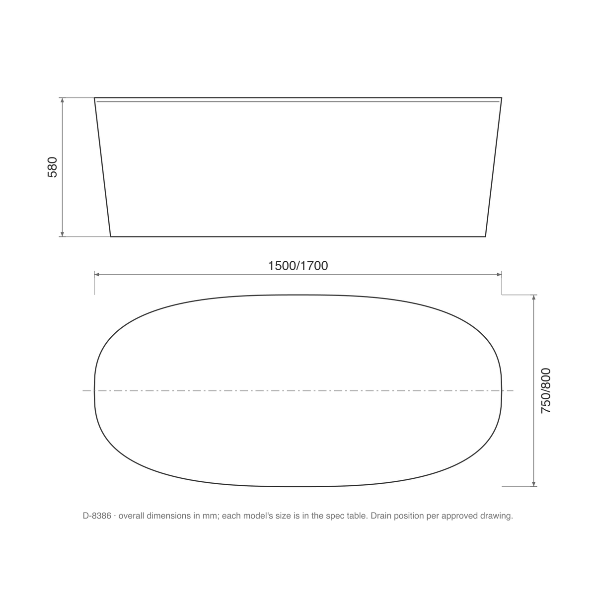 SANIKB D-8386 dimension drawing