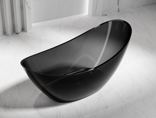 Dark High-Back Slipper Bathtub; original factory model XA-8808T catalogue detail view 1