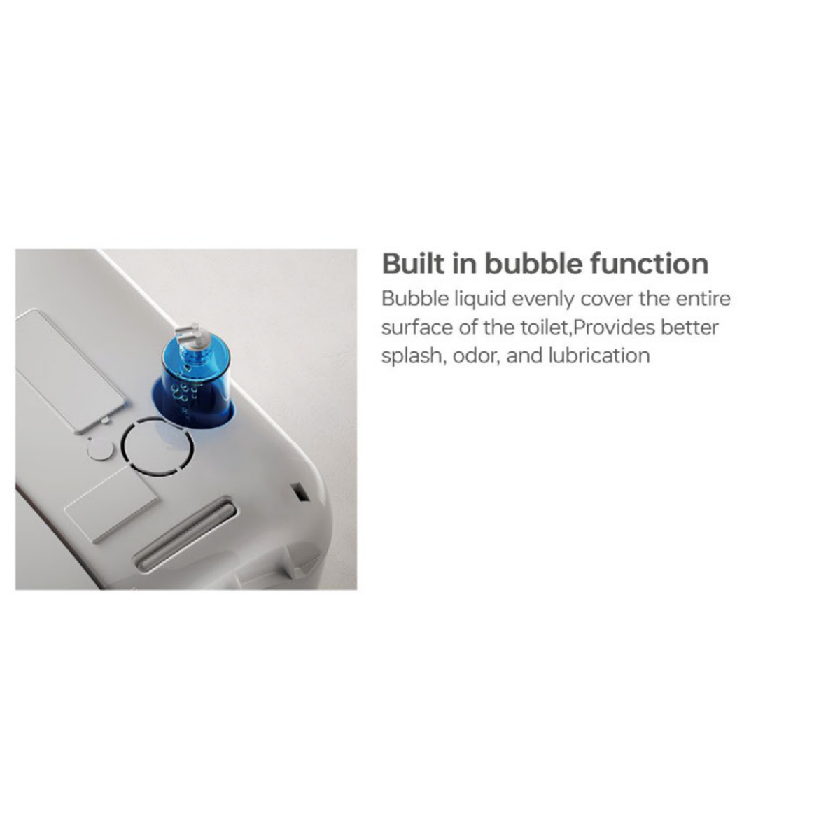 SANIKB E5 — E5 Foot-Touch Flush Smart Bidet Toilet with Heated Seat and UV Sterili (feature 1)