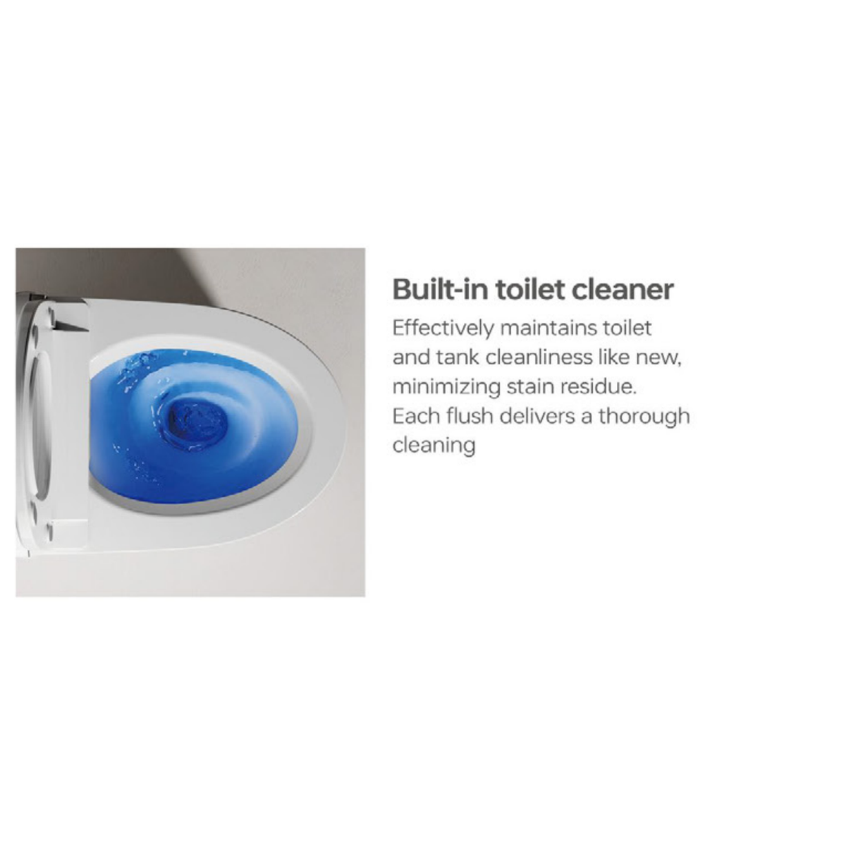 SANIKB E5 — E5 Foot-Touch Flush Smart Bidet Toilet with Heated Seat and UV Sterili (feature 4)