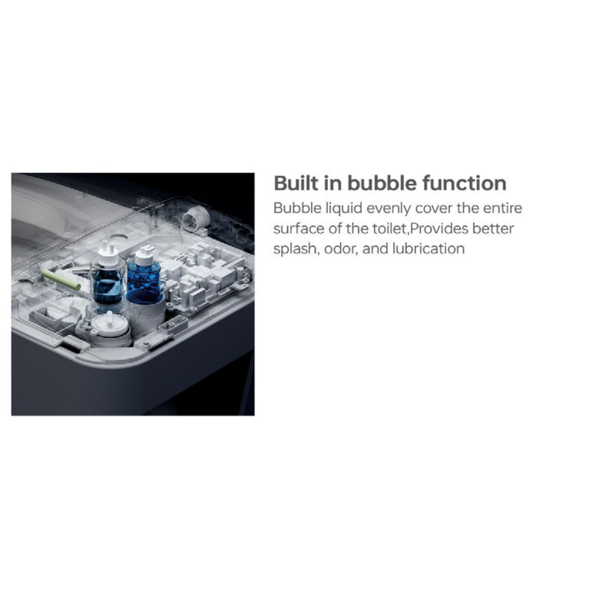 SANIKB E6 — E6 Radar-Sensor Smart Bidet Toilet with Foot-Sensing Lid and UV Steril (feature 1)