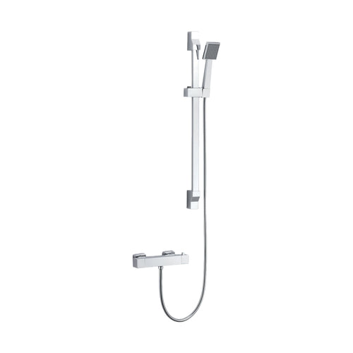 Exposed shower systems