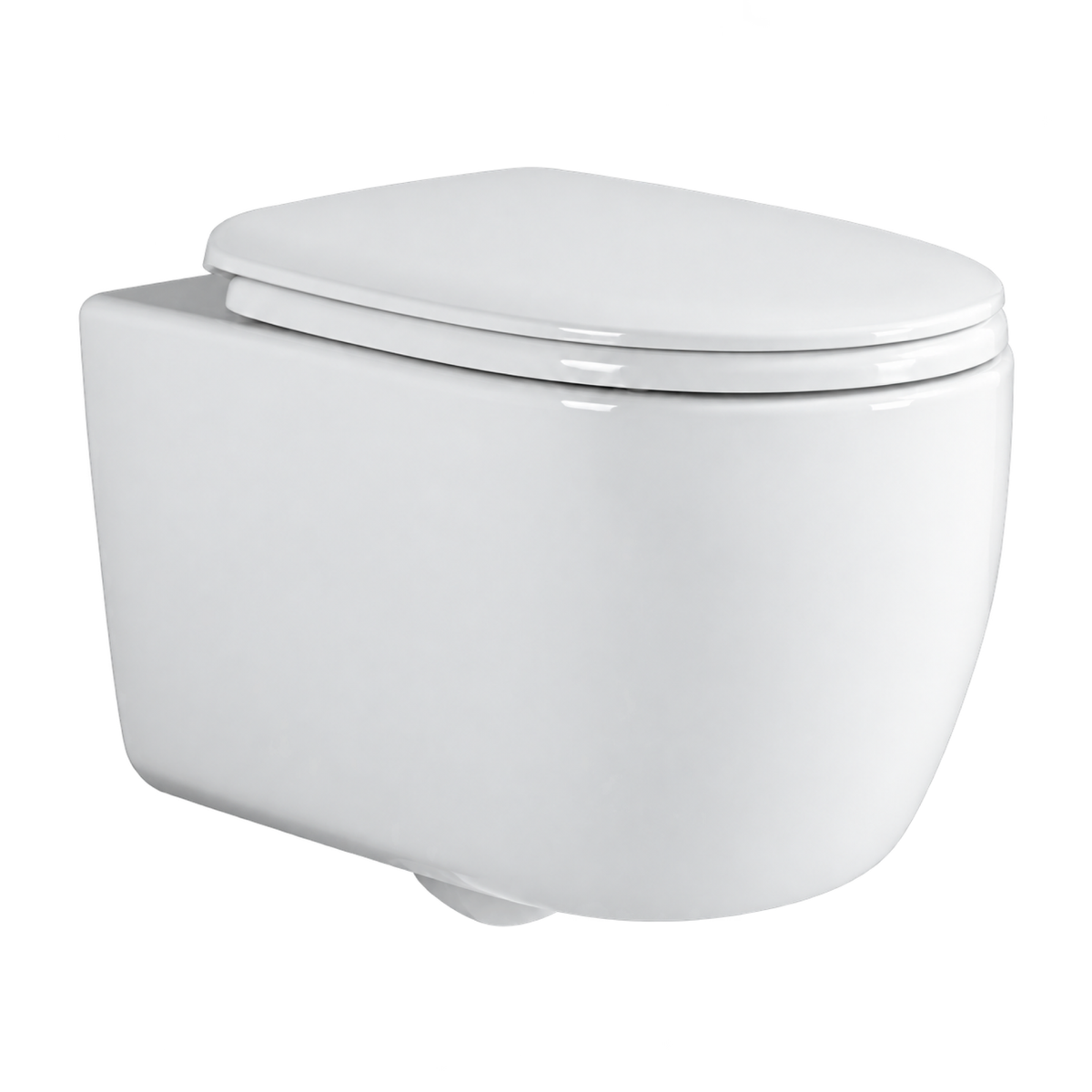 SANIKB FT-248 19 inch swirl flush wall hung toilet