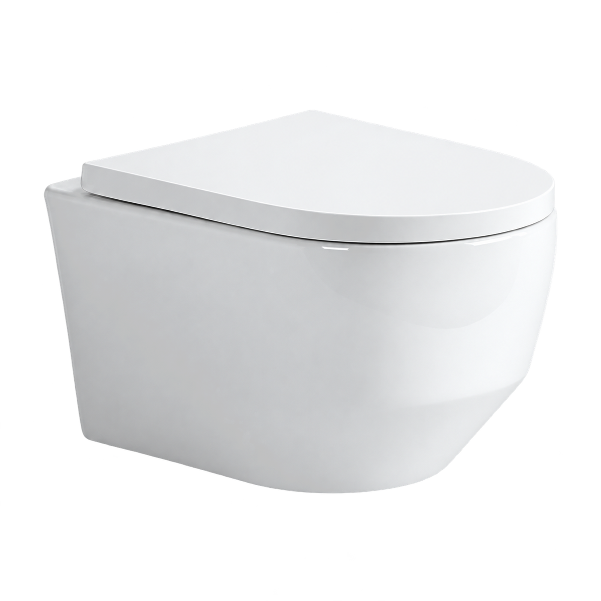 SANIKB FT-251 ceramic wall-hung toilet, white