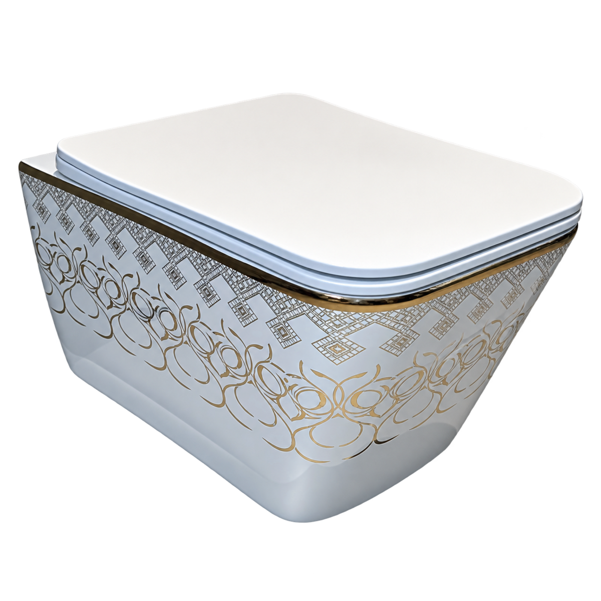 SANIKB FT-501R/510T ceramic wall-hung toilet, factory design 43