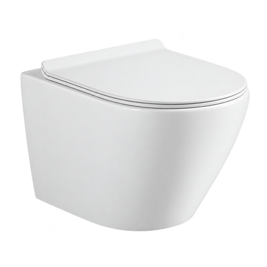 SANIKB FT-805 490mm swirl flush wall hung toilet