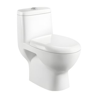 SANIKB HSJ-2332 25 inch washdown one piece toilet 4/8/12/16 inch rough in