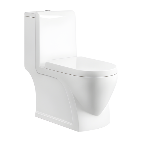 SANIKB HSJ-2343 28 inch siphonic one piece toilet 8/10/12/16 inch rough in