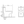 SANIKB HSJ-2497 one-piece toilet dimension drawing, 700 × 390 × 740 mm