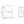 SANIKB HSJ-2555 one-piece toilet dimension drawing, 760 × 360 × 805 mm
