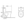 SANIKB HSJ-3008 two-piece toilet dimension drawing, 680 × 360 × 860 mm