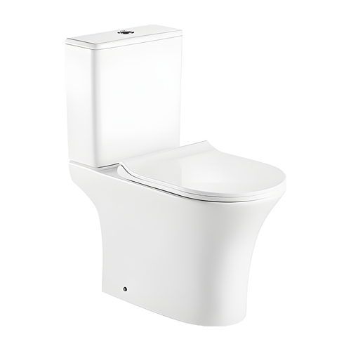 SANIKB HSJ-3047 26 inch rimless washdown two piece toilet 10 inch rough in