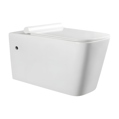 Round side hole / White