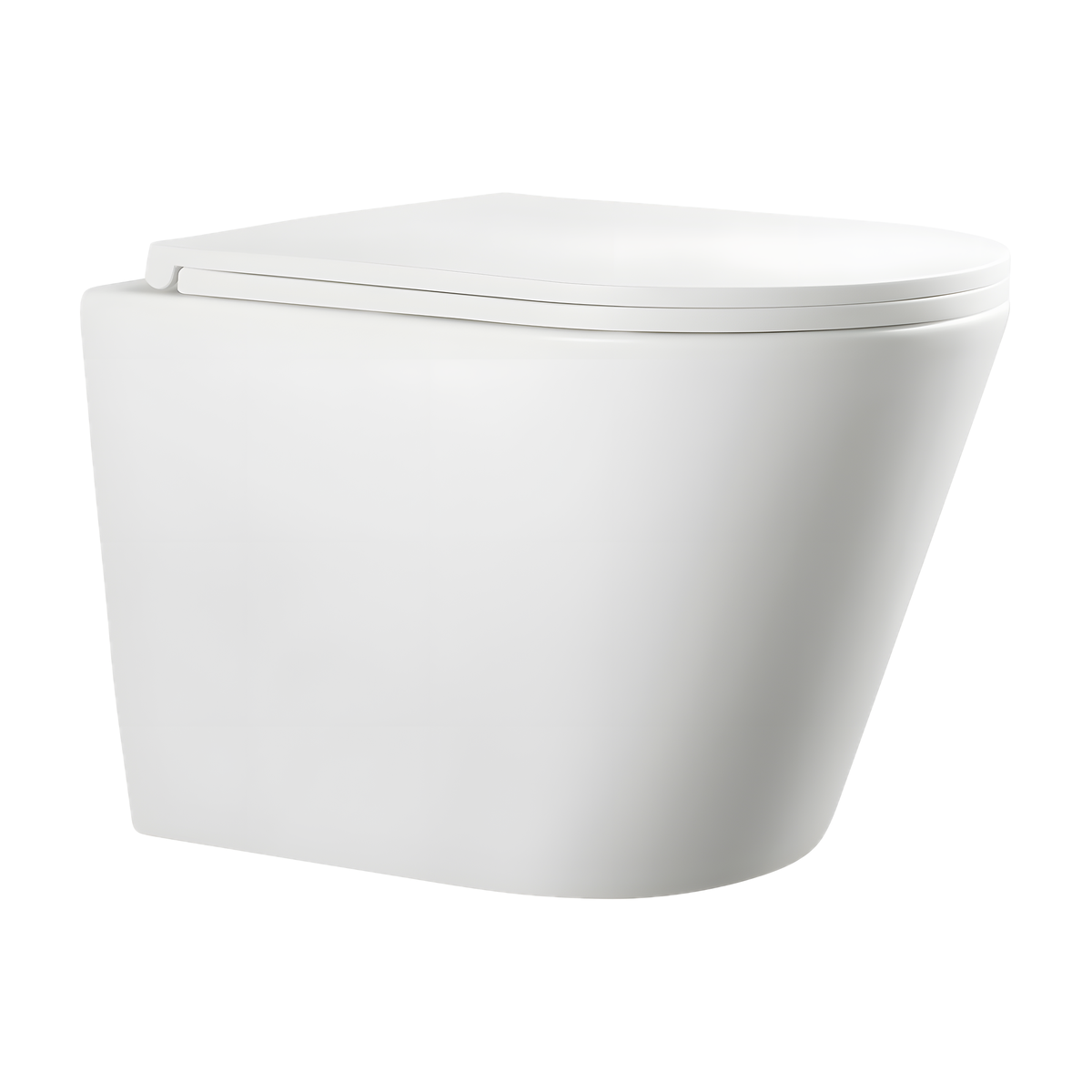 SANIKB LJ-A13 wall-hung toilet, Matt White