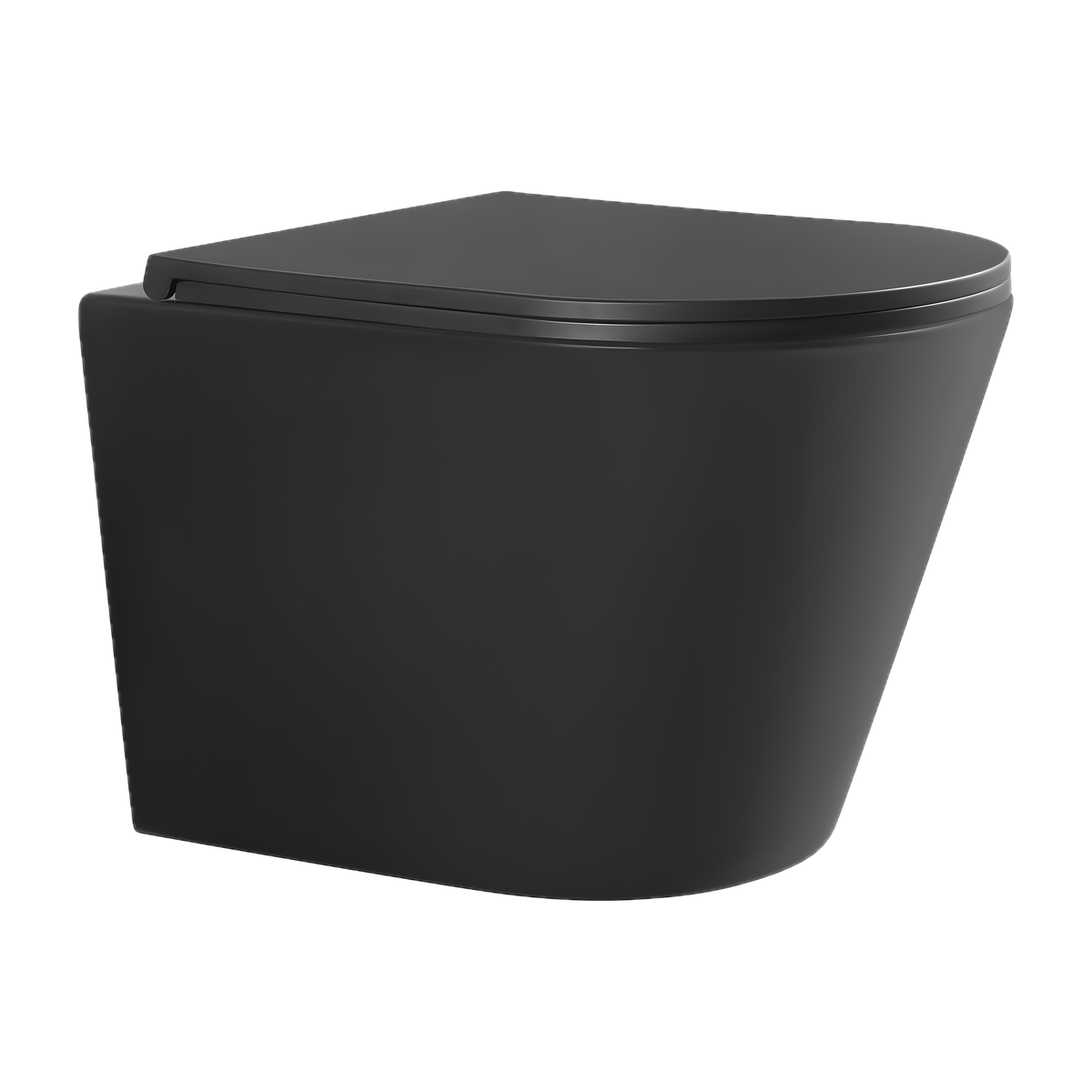 SANIKB LJ-A13 wall-hung toilet, Matt Black