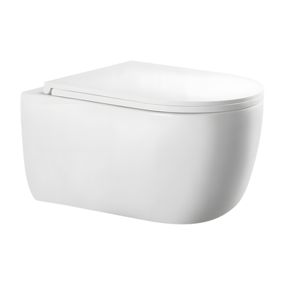 SANIKB LJ-A15 wall-hung toilet, Glossy White