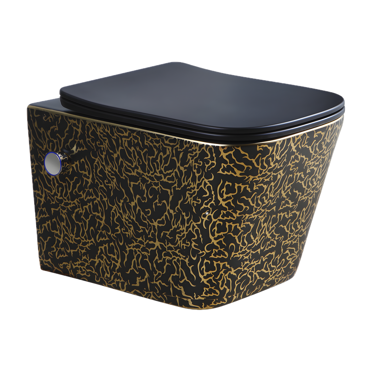 SANIKB LJ-E03 wall-hung toilet, Vine Gold