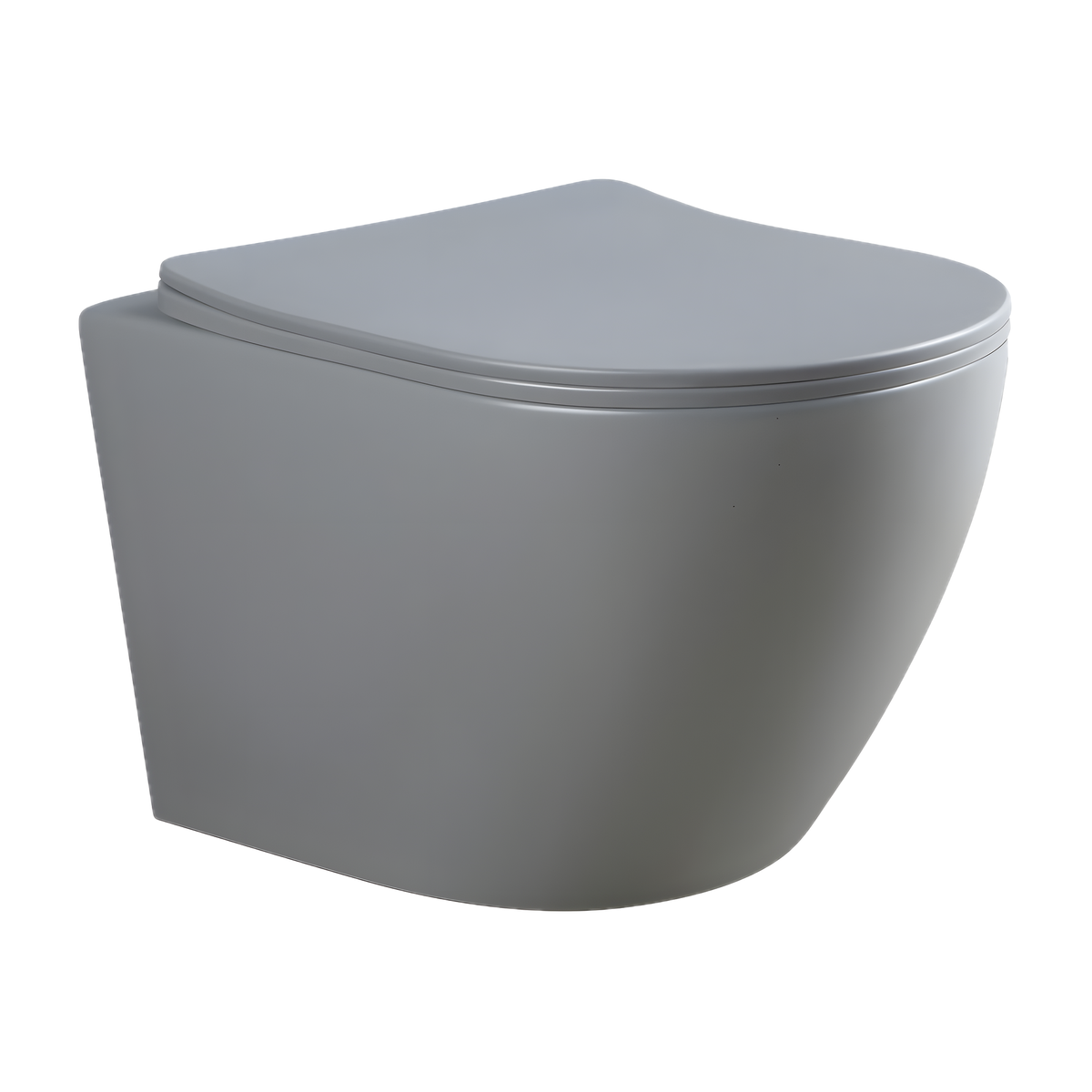 SANIKB LJ-E09 wall-hung toilet, Light Gray