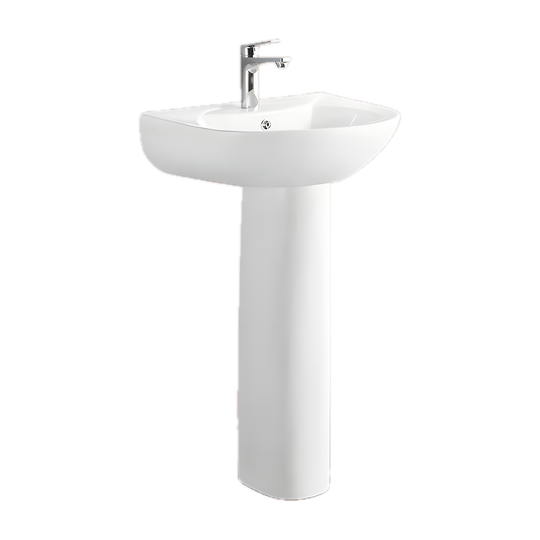SANIKB NBK-203 ceramic pedestal sink
