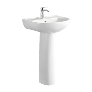 SANIKB NBK-204 round pedestal sink