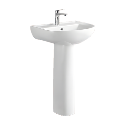 SANIKB NBK-204 round pedestal sink