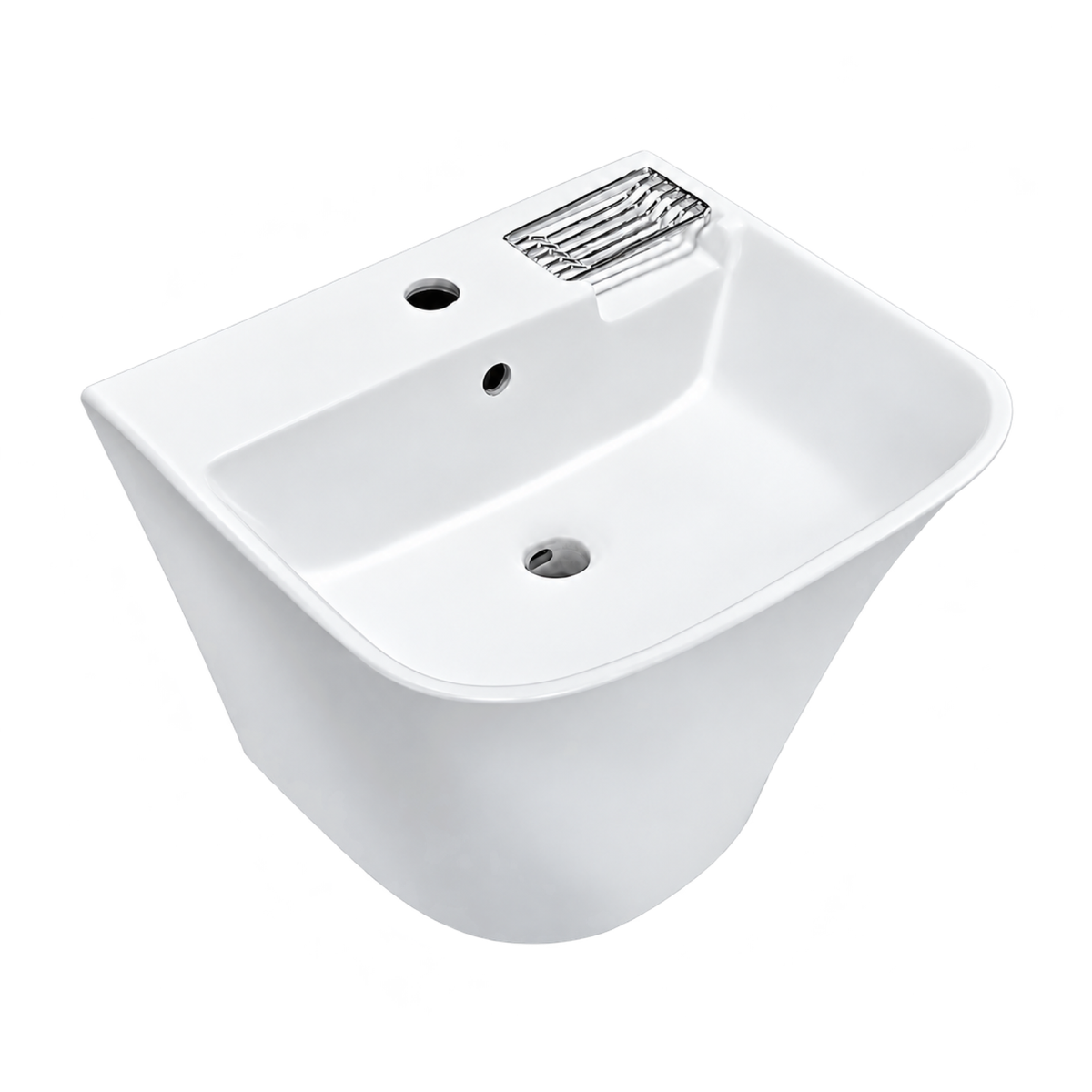 SANIKB NBK-207L 21 inch rectangular wall hung basin