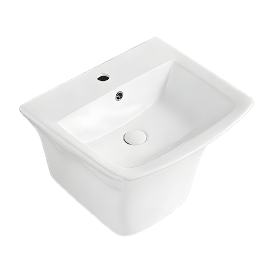 SANIKB NBK-208L 535mm rectangular wall hung basin