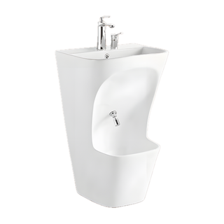 SANIKB NBK-282L 20 inch rectangular pedestal basin