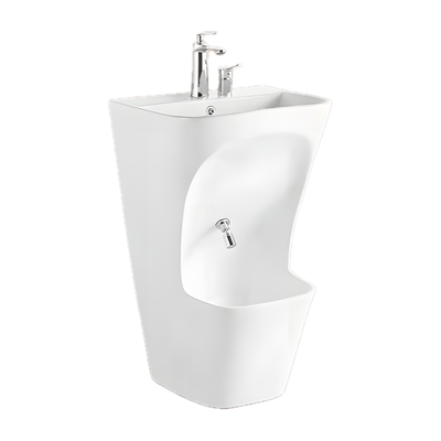 SANIKB NBK-282L 20 inch rectangular pedestal basin