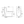SANIKB NBK-3093 one-piece toilet dimension drawing, 720 × 380 × 760 mm