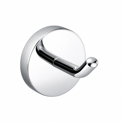 Polished Chrome Robe Hook — wall-mounted SUS304 stainless steel bathroom hardware | SANIKB