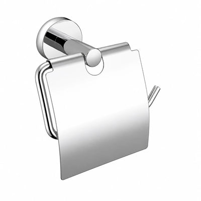 Polished Chrome Toilet Paper Holder — wall-mounted SUS304 stainless steel bathroom hardware | SANIKB