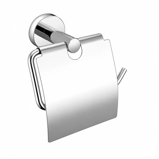Polished Chrome Toilet Paper Holder — wall-mounted SUS304 stainless steel bathroom hardware | SANIKB