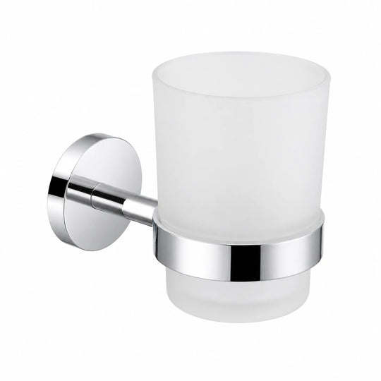 Polished Chrome Tumbler Holder — wall-mounted SUS304 stainless steel bathroom hardware | SANIKB