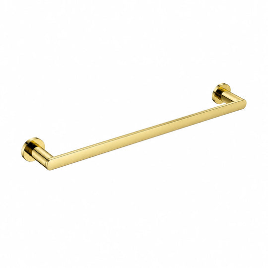 Polished Gold Towel Bar — wall-mounted SUS304 stainless steel bathroom hardware | SANIKB