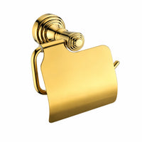 Polished Gold Toilet Paper Holder