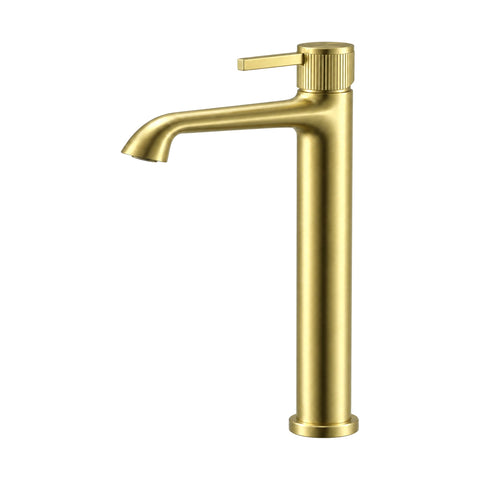 Brushed Gold / Tall Vessel