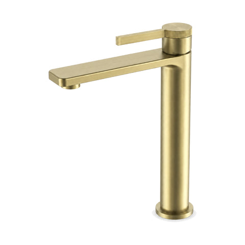 Brushed Gold / Tall Vessel